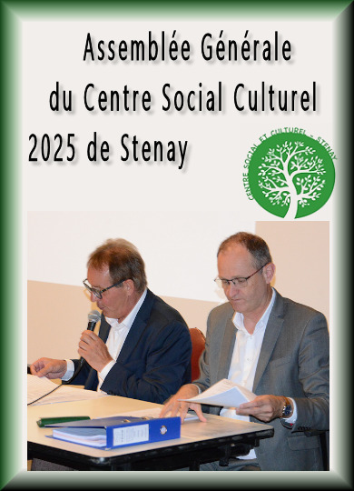 Assemblée générale du Centre Social Culturelle de Stenay