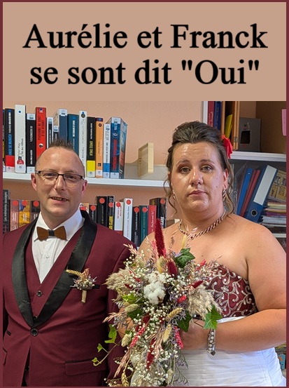 Mariage de Franck MAZAUD et Aurélie SAC