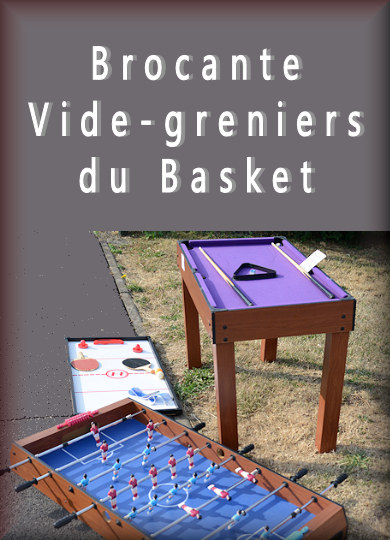 Brocante, vide-greniers du basket de Stenay